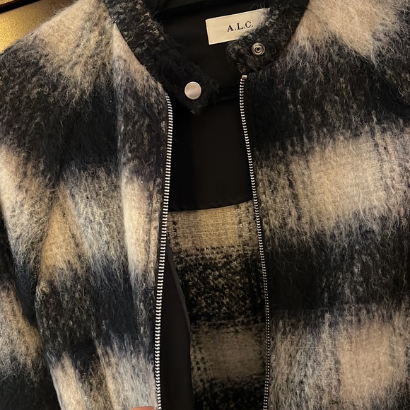 A.L.C. Mohair Bomber style jacket - Picture 4 of 8